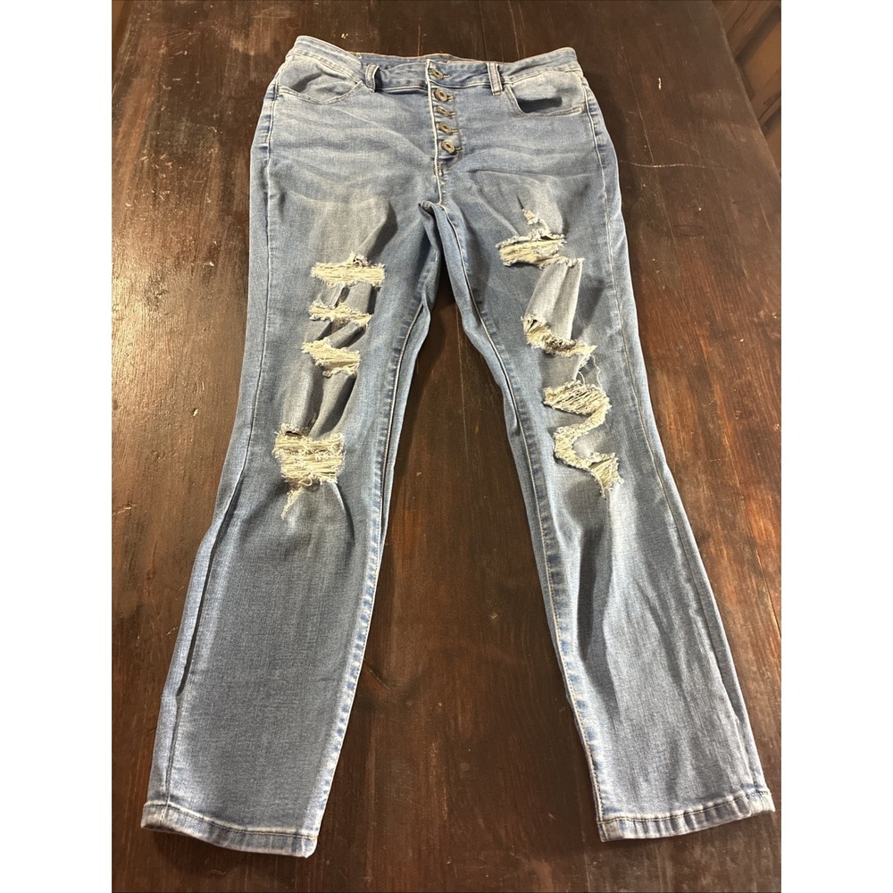 rue‎ 21 jeans women. Size 14 Button Fly
